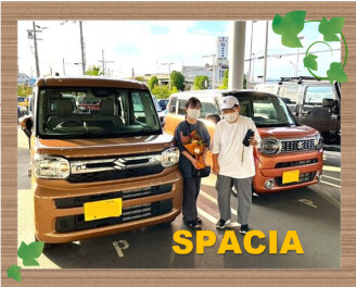 新型スペーシア納車です！